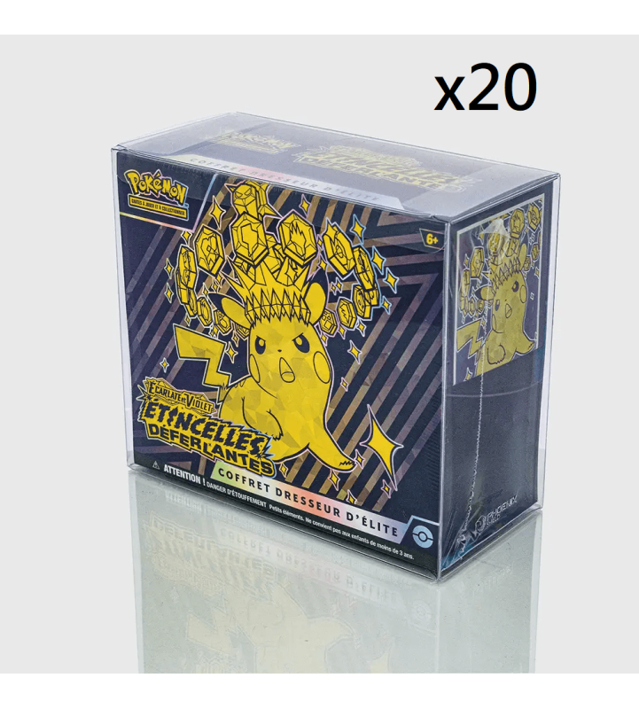 Protection Semi Rigide x 20 pokemon